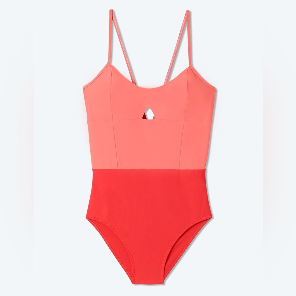 NWT Summersalt The Swan Dive - Grapefruit & Coral